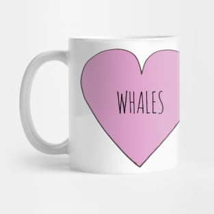 WHALE LOVE Mug